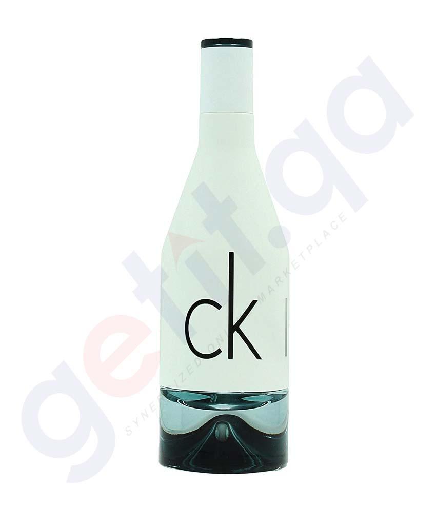 BUY CALVIN KLEIN IN2U EDT 100ML FOR MEN IN QATAR | HOME DELIVERY WITH COD ON ALL ORDERS ALL OVER QATAR FROM GETIT.QA