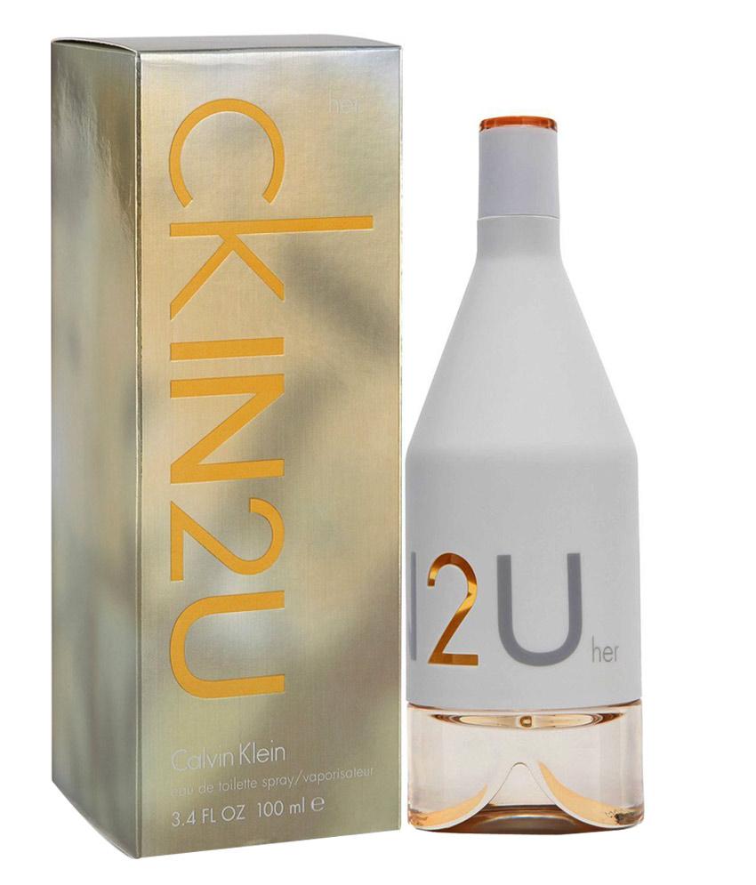 BUY CALVIN KLEIN IN2U EDT 100ML FOR WOMEN IN QATAR | HOME DELIVERY WITH COD ON ALL ORDERS ALL OVER QATAR FROM GETIT.QA