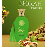GETIT.QA- Qatar’s Best Online Shopping Website offers Adyan Norah Pistachio EDP For Women 100 ml at the lowest price in Qatar. Free Shipping & COD Available!