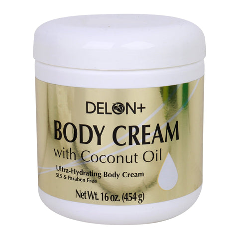 GETIT.QA- Qatar’s Best Online Shopping Website offers Delon Body Cream with Coconut Oil 454 g at the lowest price in Qatar. Free Shipping & COD Available!
