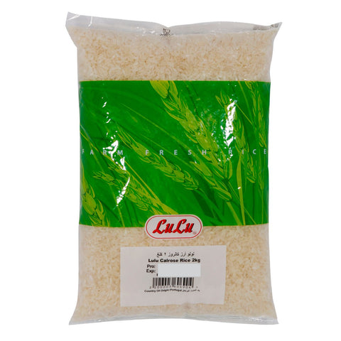 GETIT.QA- Qatar’s Best Online Shopping Website offers LULU CALROSE RICE 2KG at the lowest price in Qatar. Free Shipping & COD Available!
