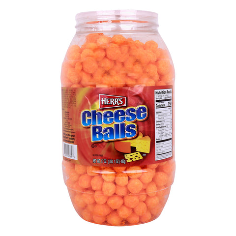 GETIT.QA- Qatar’s Best Online Shopping Website offers HERRS CHEESE BALLS 17OZ at the lowest price in Qatar. Free Shipping & COD Available!