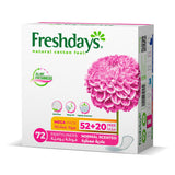 GETIT.QA- Qatar’s Best Online Shopping Website offers SANITA FRESHDAYS PANTY LINERS SCENTED 52 + 20PCS at the lowest price in Qatar. Free Shipping & COD Available!