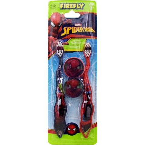 GETIT.QA- Qatar’s Best Online Shopping Website offers FIREFLY MARVEL SPIDER MAN TOOTHBRUSH SOFT ASSORTED 2 PCS at the lowest price in Qatar. Free Shipping & COD Available!