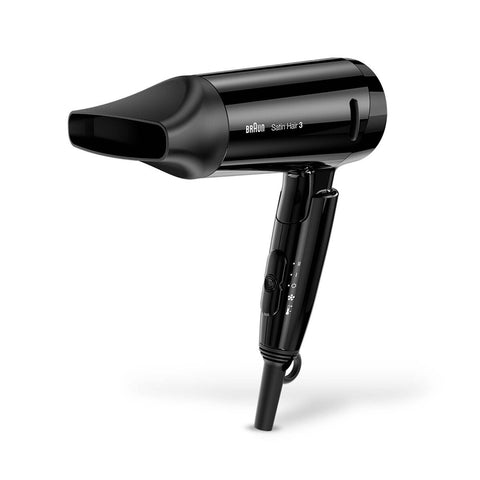 GETIT.QA- Qatar’s Best Online Shopping Website offers BRAUN SATIN HAIR 3 STYLE & GO TRAVEL DRYER HD350 WITH IONIC FUNCTION AND PROFESSIONAL STYLE NOZZLE at the lowest price in Qatar. Free Shipping & COD Available!