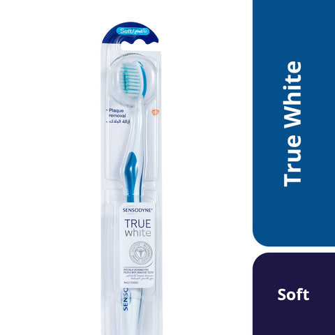 GETIT.QA- Qatar’s Best Online Shopping Website offers SENSODYNE TOOTHBRUSH TRUE WHITE SOFT 1 PC at the lowest price in Qatar. Free Shipping & COD Available!