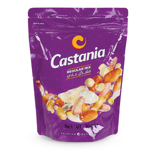 GETIT.QA- Qatar’s Best Online Shopping Website offers CASTANIA REGULAR MIXED NUTS 300G at the lowest price in Qatar. Free Shipping & COD Available!