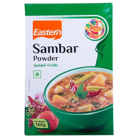 GETIT.QA- Qatar’s Best Online Shopping Website offers EASTERN SAMBAR MASALA 165G at the lowest price in Qatar. Free Shipping & COD Available!