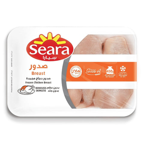 GETIT.QA- Qatar’s Best Online Shopping Website offers SEARA FROZEN CHICKEN HALF BREAST 750 G at the lowest price in Qatar. Free Shipping & COD Available!