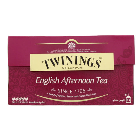 GETIT.QA- Qatar’s Best Online Shopping Website offers TWNG ENG.AFTERNOON TEA BAG 25S at the lowest price in Qatar. Free Shipping & COD Available!