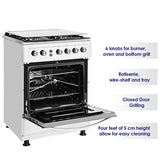 GETIT.QA- Qatar’s Best Online Shopping Website offers SUPER GENERAL 4 BURNER COOKING RANGE, 60X60, SGC 6470MSFS at the lowest price in Qatar. Free Shipping & COD Available!