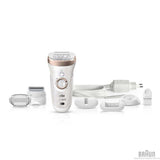 GETIT.QA- Qatar’s Best Online Shopping Website offers BRAUN SILK-ÉPIL 9 WET&DRY CORDLESS EPILATOR SE9-561 at the lowest price in Qatar. Free Shipping & COD Available!