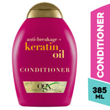 GETIT.QA- Qatar’s Best Online Shopping Website offers OGX CONDITIONER ANTI BREAKAGE + KERATIN OIL 385 ML at the lowest price in Qatar. Free Shipping & COD Available!