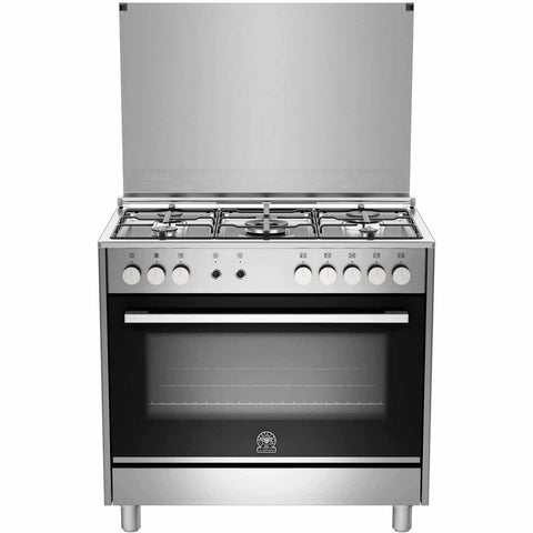 GETIT.QA- Qatar’s Best Online Shopping Website offers LA GERMANIA COOKING RANGE TUS-95C31DX 90X60 5BURNER at the lowest price in Qatar. Free Shipping & COD Available!