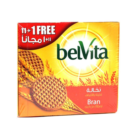 GETIT.QA- Qatar’s Best Online Shopping Website offers BELVITA BRAN BISCUITS 12 X 62G at the lowest price in Qatar. Free Shipping & COD Available!