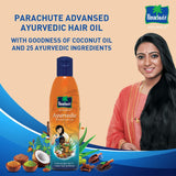 GETIT.QA- Qatar’s Best Online Shopping Website offers PARACHUTE ADVANSED AYURVEDIC HAIR OIL 300 ML at the lowest price in Qatar. Free Shipping & COD Available!