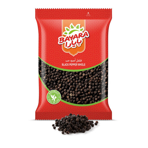 GETIT.QA- Qatar’s Best Online Shopping Website offers BAYARA BLACK PEPPER WHOLE 100G at the lowest price in Qatar. Free Shipping & COD Available!