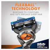 GETIT.QA- Qatar’s Best Online Shopping Website offers GILLETTE FUSION PROGLIDE 5 FLEX BALL MEN'S RAZOR 1 HANDLE + 2 BLADES at the lowest price in Qatar. Free Shipping & COD Available!