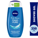 GETIT.QA- Qatar’s Best Online Shopping Website offers NIVEA PURE FRESH SHOWER GEL 250 ML at the lowest price in Qatar. Free Shipping & COD Available!