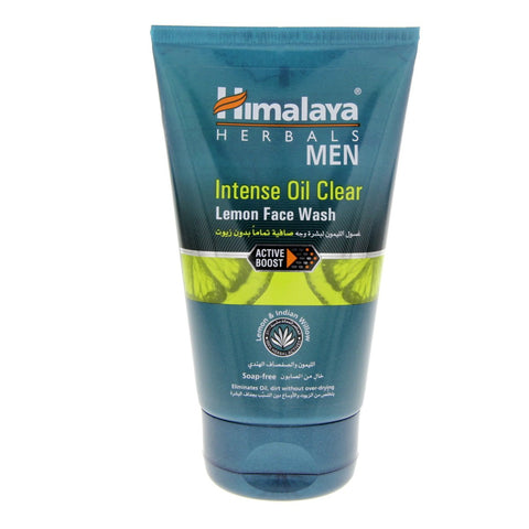 GETIT.QA- Qatar’s Best Online Shopping Website offers HIMALAYA INTENSE OIL CLEAR LEMON FACE WASH MEN-- 100 ML at the lowest price in Qatar. Free Shipping & COD Available!