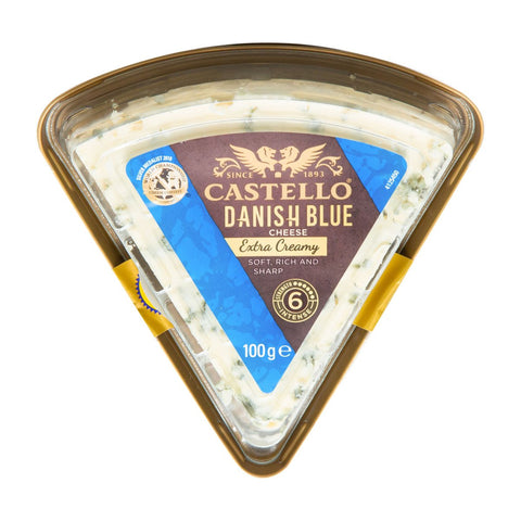 GETIT.QA- Qatar’s Best Online Shopping Website offers CASTELLO DANISH BLUE CHEESE EXTRA CREAMY 100 G at the lowest price in Qatar. Free Shipping & COD Available!