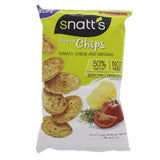 GETIT.QA- Qatar’s Best Online Shopping Website offers SNATT'S POPPED CHIPS TOMATO-- CHEESE AND OREGANO 75 G at the lowest price in Qatar. Free Shipping & COD Available!