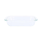 GETIT.QA- Qatar’s Best Online Shopping Website offers CHEFLINE HSAP18L BOROSILICATE GLASS RECTANGLE BAKING DISH-- 1.5 LITRE-- TRANSPARENT at the lowest price in Qatar. Free Shipping & COD Available!