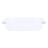 GETIT.QA- Qatar’s Best Online Shopping Website offers CHEFLINE HSAP30L BOROSILICATE GLASS RECTANGLE BAKING DISH-- 2.9LITRE-- TRANSPARENT at the lowest price in Qatar. Free Shipping & COD Available!