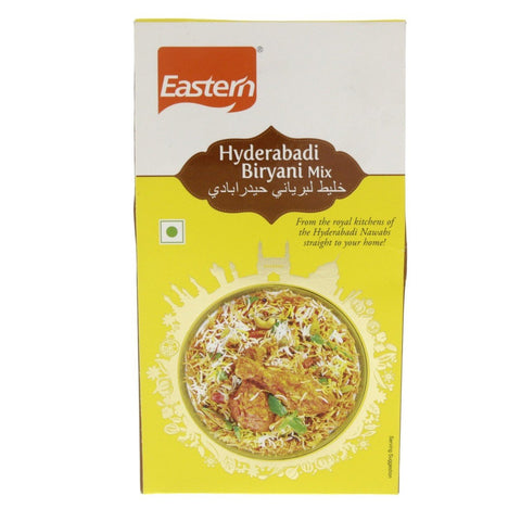GETIT.QA- Qatar’s Best Online Shopping Website offers EASTERN HYDERABADI BIRYANI MIX 60 G
 at the lowest price in Qatar. Free Shipping & COD Available!