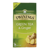 GETIT.QA- Qatar’s Best Online Shopping Website offers TWININGS GREEN TEA AND GINGER 25 TEABAGS at the lowest price in Qatar. Free Shipping & COD Available!