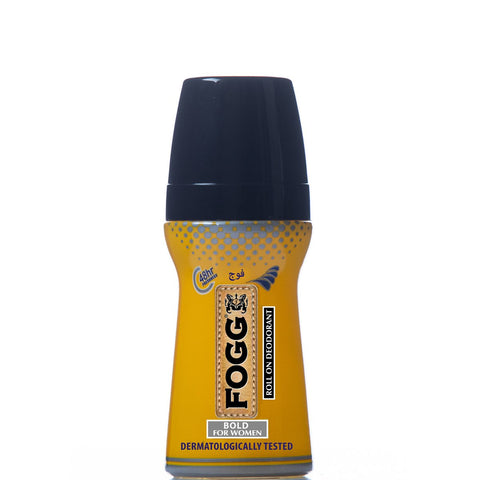 GETIT.QA- Qatar’s Best Online Shopping Website offers FOGG DEODORANT ROLL ON BOLD FOR WOMEN 50 ML at the lowest price in Qatar. Free Shipping & COD Available!