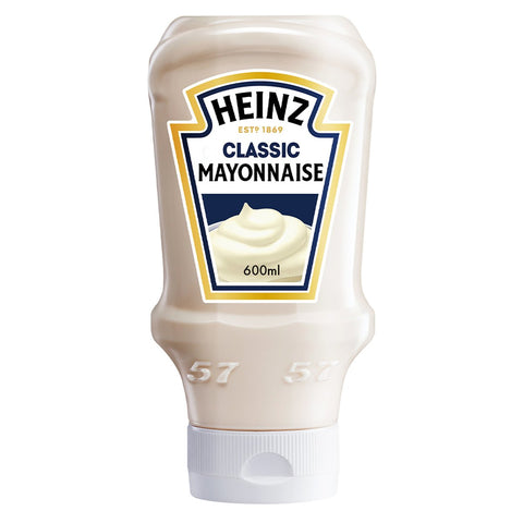 GETIT.QA- Qatar’s Best Online Shopping Website offers HEINZ CREAMY CLASSIC MAYONNAISE TOP DOWN SQUEEZY BOTTLE 600 ML at the lowest price in Qatar. Free Shipping & COD Available!