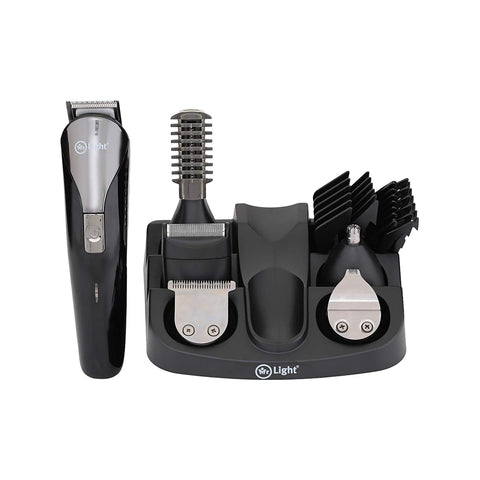 GETIT.QA- Qatar’s Best Online Shopping Website offers MR. LIGHT 12 IN 1 RECHARGEABLE GROOMING SET FOR MEN - MR 6020 at the lowest price in Qatar. Free Shipping & COD Available!