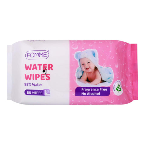 GETIT.QA- Qatar’s Best Online Shopping Website offers Fomme Fragrance Free & No Alcohol Water Wipes 80 pcs at the lowest price in Qatar. Free Shipping & COD Available!