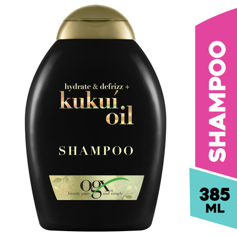 GETIT.QA- Qatar’s Best Online Shopping Website offers OGX SHAMPOO HYDRATE & DEFRIZZ + KUKUI OIL 385 ML at the lowest price in Qatar. Free Shipping & COD Available!