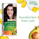 GETIT.QA- Qatar’s Best Online Shopping Website offers GARNIER COLOR NATURALS CRÃ¨ME NOURISHING PERMANENT HAIR COLOR 2.0 DEEP LUMINOUS BLACK 1 PKT at the lowest price in Qatar. Free Shipping & COD Available!