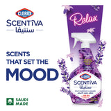 GETIT.QA- Qatar’s Best Online Shopping Website offers CLOROX SCENTIVA MULTI SURFACE SPRAY CLEANER TUSCAN LAVENDER BLEACH FREE 500 ML
 at the lowest price in Qatar. Free Shipping & COD Available!