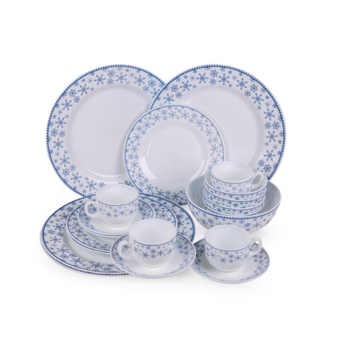 GETIT.QA- Qatar’s Best Online Shopping Website offers CELLO ARIANA DINNER SET 21PCS BLUE SPARKLE at the lowest price in Qatar. Free Shipping & COD Available!