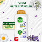 GETIT.QA- Qatar’s Best Online Shopping Website offers DETTOL ACTIV-BOTANY ANTIBACTERIAL BODYWASH LAVENDER & CHAMOMILE FRAGRANCE 250 ML at the lowest price in Qatar. Free Shipping & COD Available!