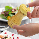 GETIT.QA- Qatar’s Best Online Shopping Website offers HIRONITA WOODEN SALT AND PEPPER SET-- WPMS4.5 at the lowest price in Qatar. Free Shipping & COD Available!