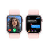 GETIT.QA- Qatar’s Best Online Shopping Website offers APPLE WATCH SERIES 9 GPS, PINK ALUMINIUM CASE WITH LIGHT PINK SPORT LOOP, 45 MM, MR9J3QA/A at the lowest price in Qatar. Free Shipping & COD Available!