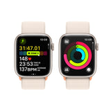 GETIT.QA- Qatar’s Best Online Shopping Website offers APPLE WATCH SERIES 9 GPS + CELLULAR, STARLIGHT ALUMINIUM CASE WITH STARLIGHT SPORT LOOP, 45 MM, MRMA3 at the lowest price in Qatar. Free Shipping & COD Available!