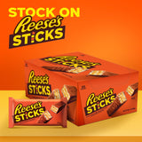 GETIT.QA- Qatar’s Best Online Shopping Website offers REESE'S STICKS PEANUT BUTTER AND CRISPY WAFER 42 G at the lowest price in Qatar. Free Shipping & COD Available!