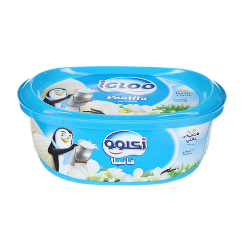 GETIT.QA- Qatar’s Best Online Shopping Website offers IGLOO VANILLA ICE CREAM 1 LITRE at the lowest price in Qatar. Free Shipping & COD Available!
