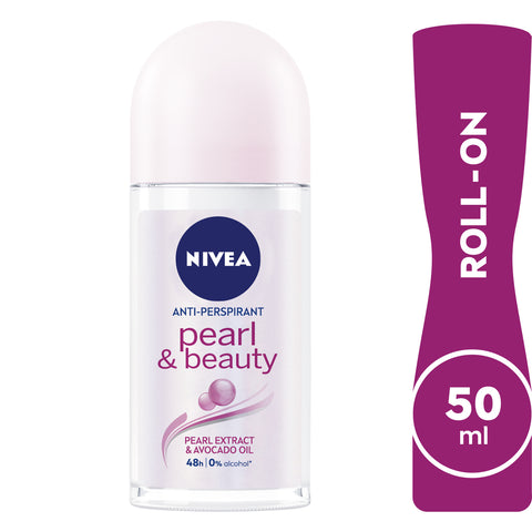 GETIT.QA- Qatar’s Best Online Shopping Website offers NIVEA ANTIPERSPIRANT ROLL-ON FOR WOMEN PEARL & BEAUTY 50 ML at the lowest price in Qatar. Free Shipping & COD Available!