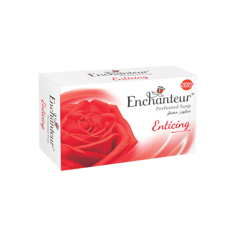 GETIT.QA- Qatar’s Best Online Shopping Website offers ENCHANTEUR ENTICING PERFUMED SOAP 125 G at the lowest price in Qatar. Free Shipping & COD Available!