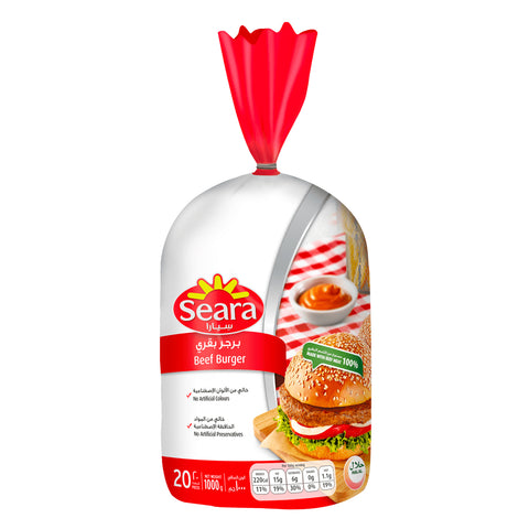 GETIT.QA- Qatar’s Best Online Shopping Website offers SEARA BEEF BURGER 20S 1KG at the lowest price in Qatar. Free Shipping & COD Available!