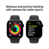 GETIT.QA- Qatar’s Best Online Shopping Website offers PRE-ORDER APPLE WATCH SERIES 10 GPS, 42 MM JET BLACK ALUMINIUM CASE WITH BLACK SPORT BAND - S/M at the lowest price in Qatar. Free Shipping & COD Available!