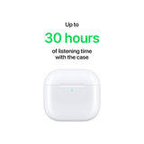 GETIT.QA- Qatar’s Best Online Shopping Website offers PRE-ORDER APPLE AIRPODS 4, WHITE, MXP63ZE/A at the lowest price in Qatar. Free Shipping & COD Available!