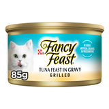 GETIT.QA- Qatar’s Best Online Shopping Website offers PURINA FANCY FEAST GRILLED TUNA FEAST IN GRAVY CAT FOOD 85 G at the lowest price in Qatar. Free Shipping & COD Available!